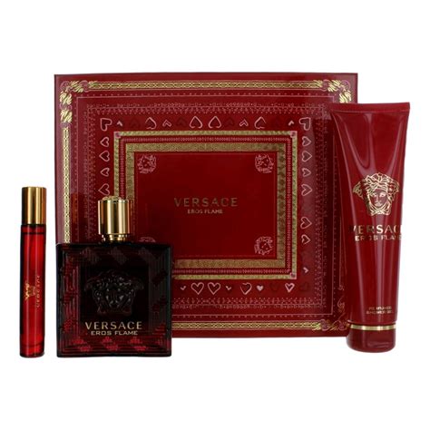 versace eros flame set|eros flame versace for men.